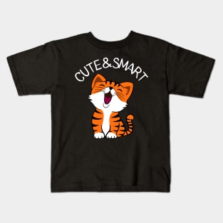 Cute and Smart Cookie Sweet kitty baby tiger cute baby outfit Kids T-Shirt